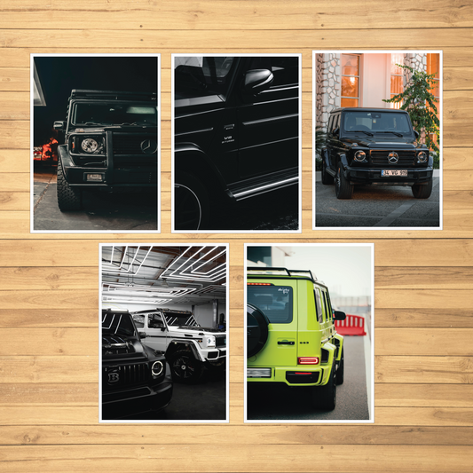 Photo Tiles Set – Stickable Wall Frames with High Quality Print