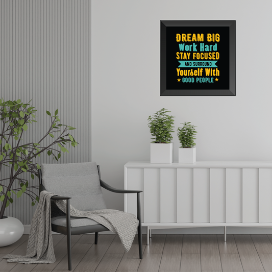 Inspiring Quotes Wall Art – Modern Motivational Frames
