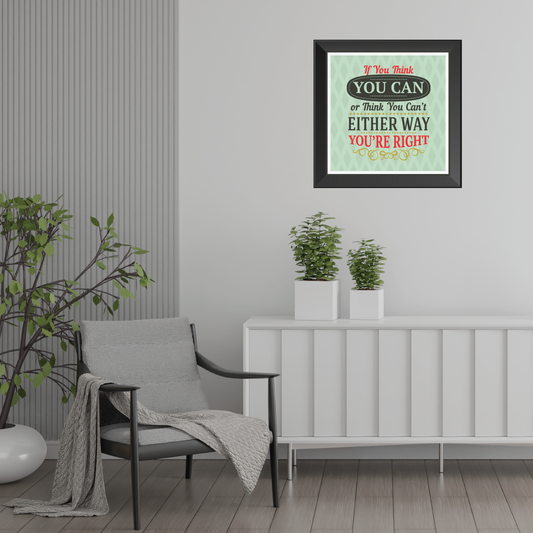 Inspiring Quotes Wall Art – Modern Motivational Frames
