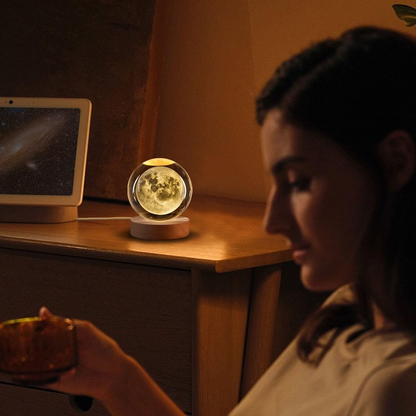 AstroSphere Crsytal Lamp -  Moon Lamp