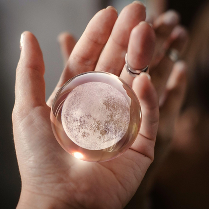 AstroSphere Crsytal Lamp -  Moon Lamp