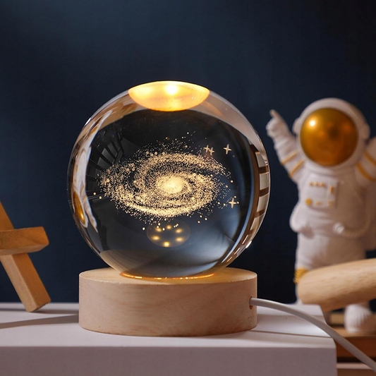AstroSphere Crsytal Lamp - Galaxy Lamp