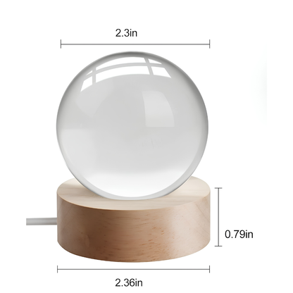 AstroSphere Crsytal Lamp -  Moon Lamp